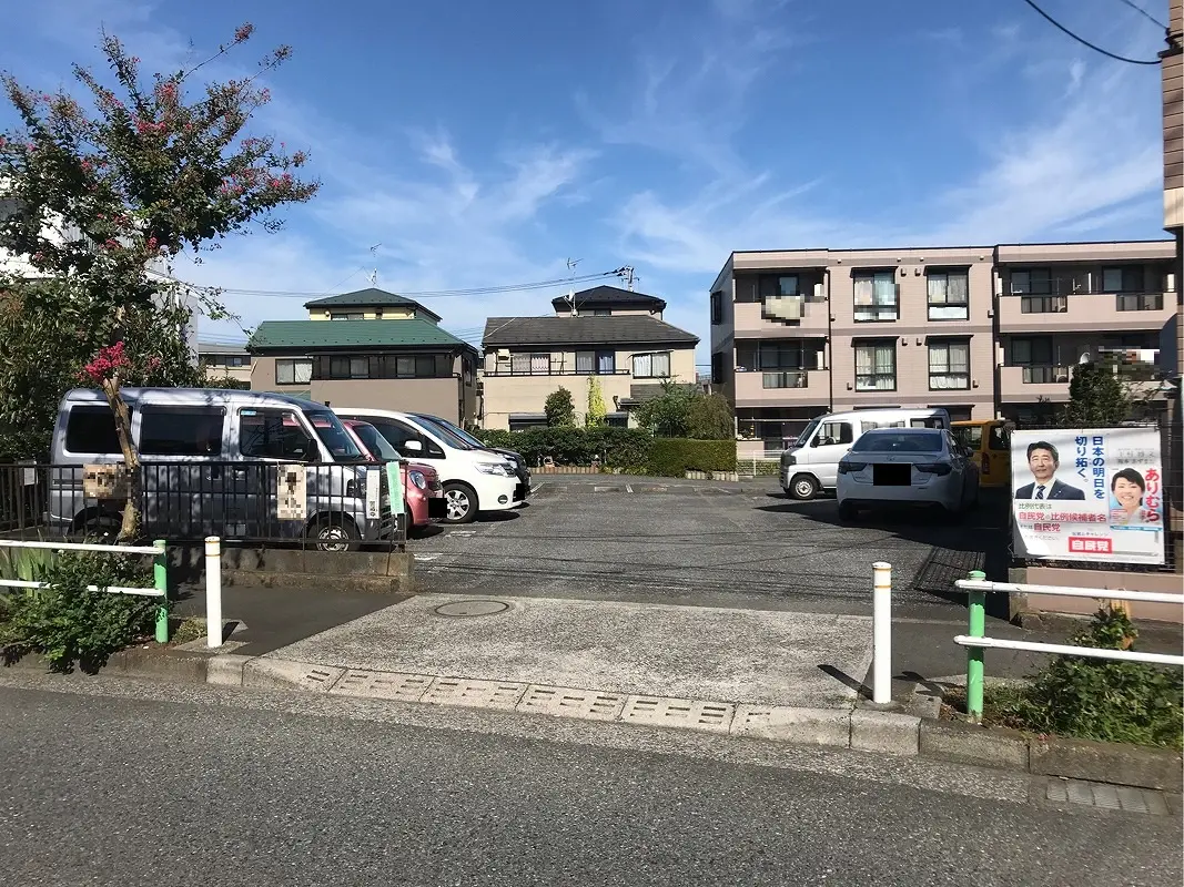 板橋区三園１丁目　月極駐車場